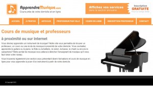 apprendre musique