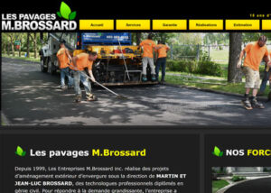 pavage brossard asphalte
